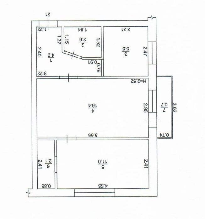Продаж 2х кімн квартири, авторський ремонт