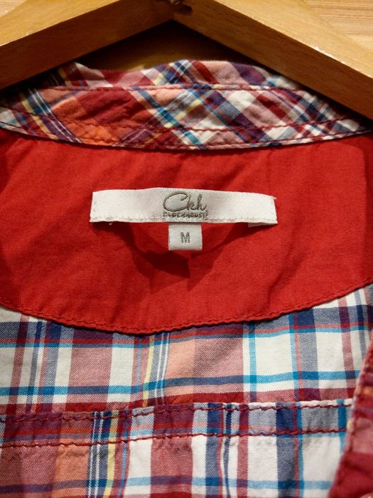 Damska koszula w kratę