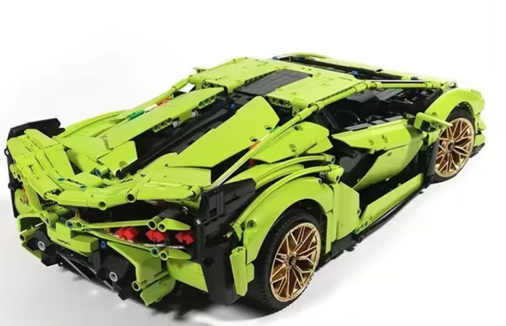 Nowe Klocki Technic Lamborghini Sian FKP 37 na wzór 42115 (Nie Lego)