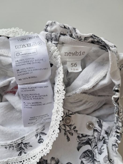 Sukienka w kwiaty Newbie/ Kapphal r 56