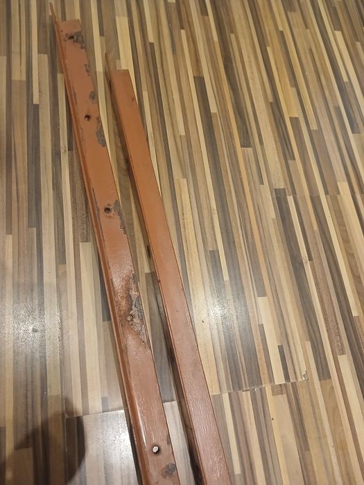 Suszarka zrobiona z kątowników zdemontowana