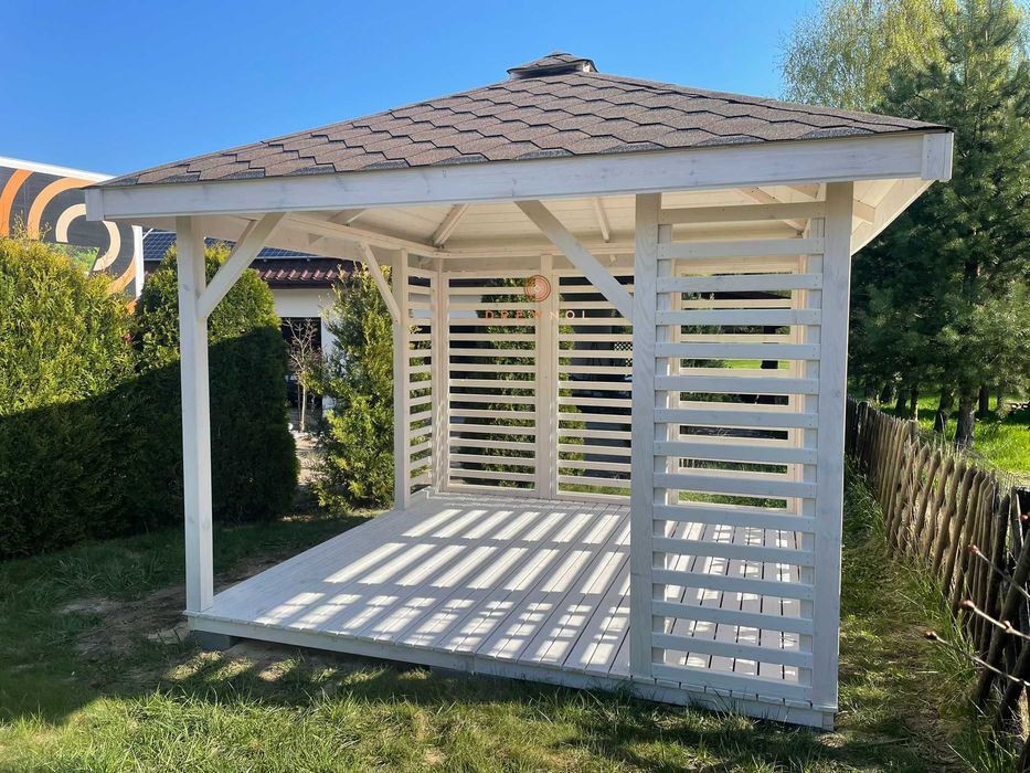 Altanka ogrodowa, altany, altanki, altana, wiata drewniana,Drewnol 3x4