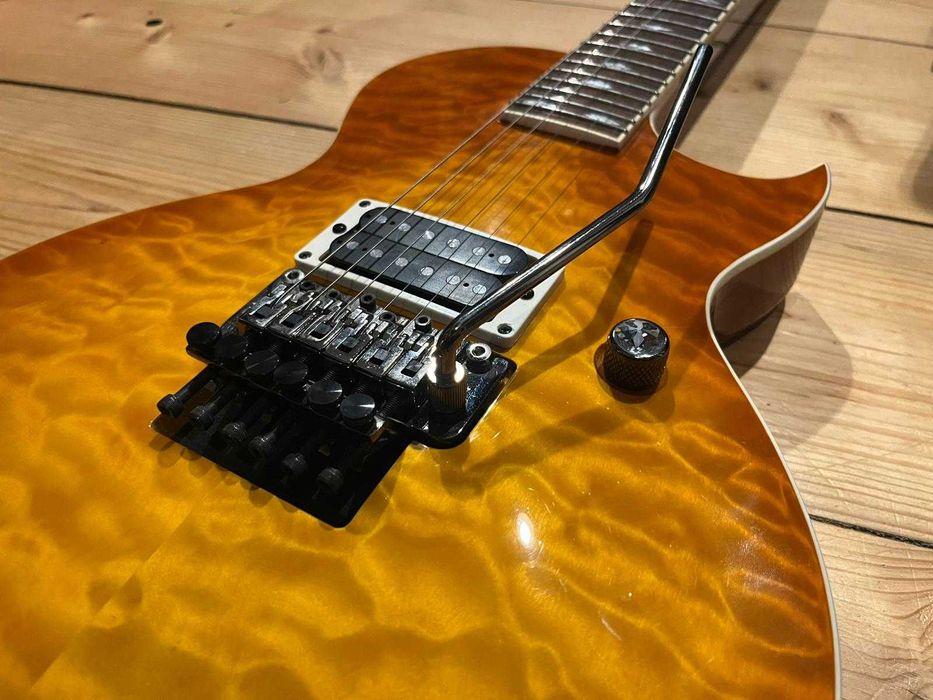 Kolekcjonerska gitara Samick Linda JTR, sygnowana J.T. Riboloff ...