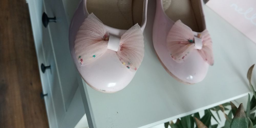 Balerinki różowe 30 Nelli Blu
