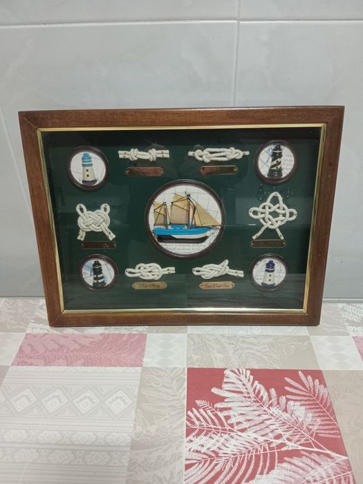 Quadro antigo marinheiro