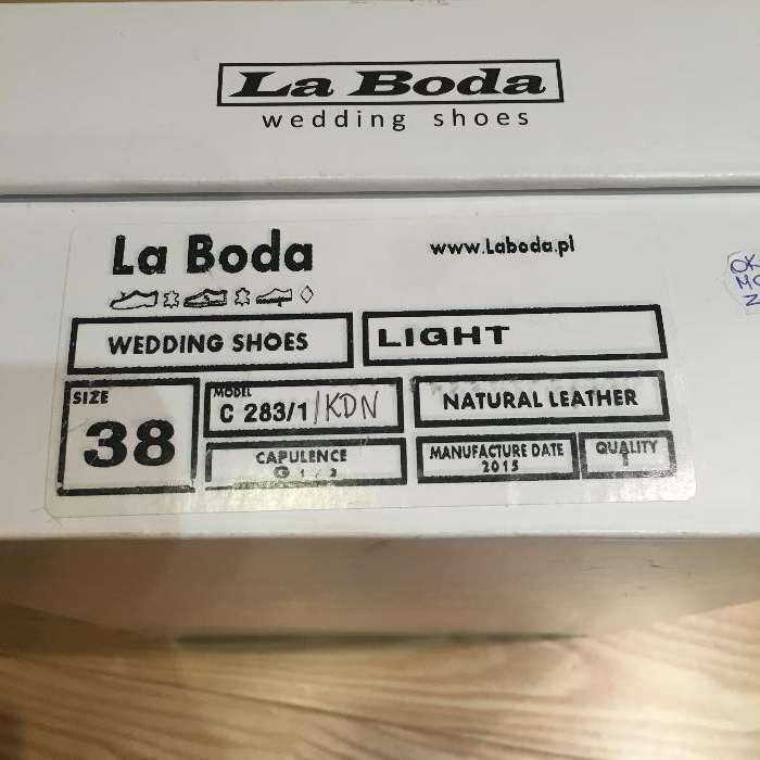 Buty ślubne La Boda