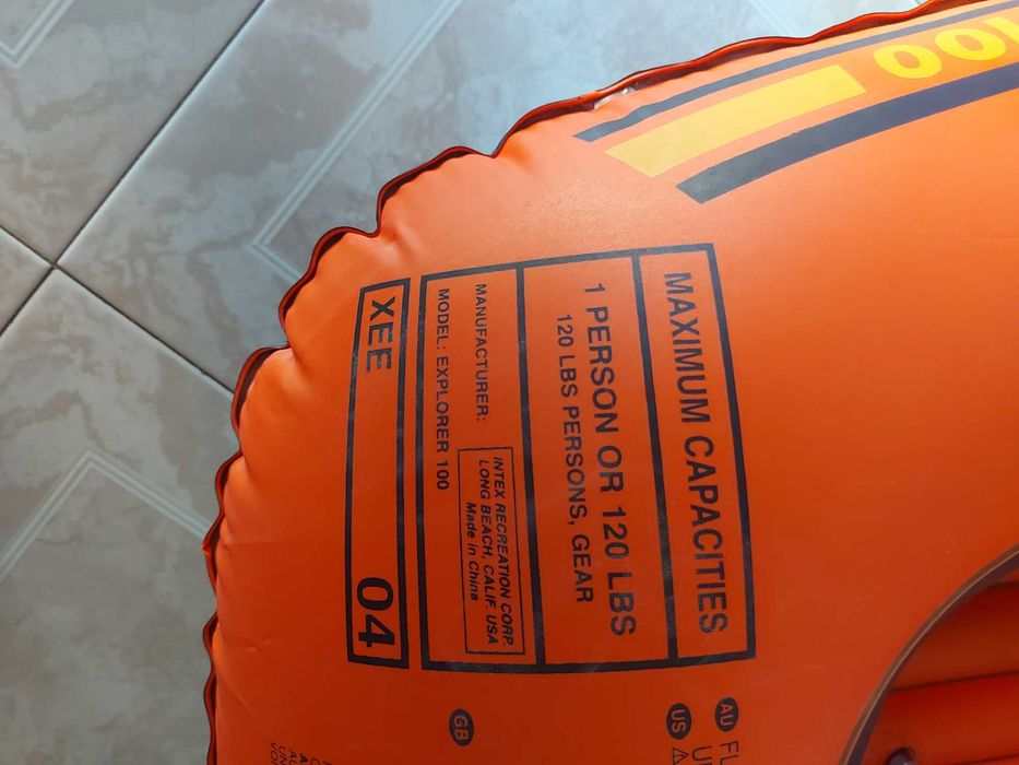 BARCO EXPLORER 100 da INTEX com BOMBA