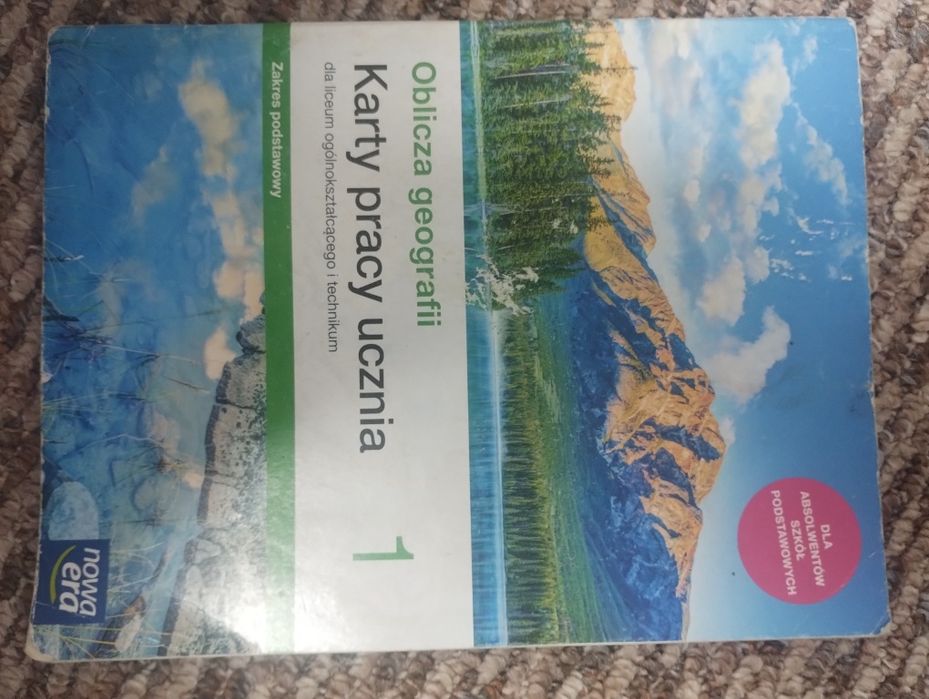 Oblicza geografii. Karty pracy ucznia. Klasa 1