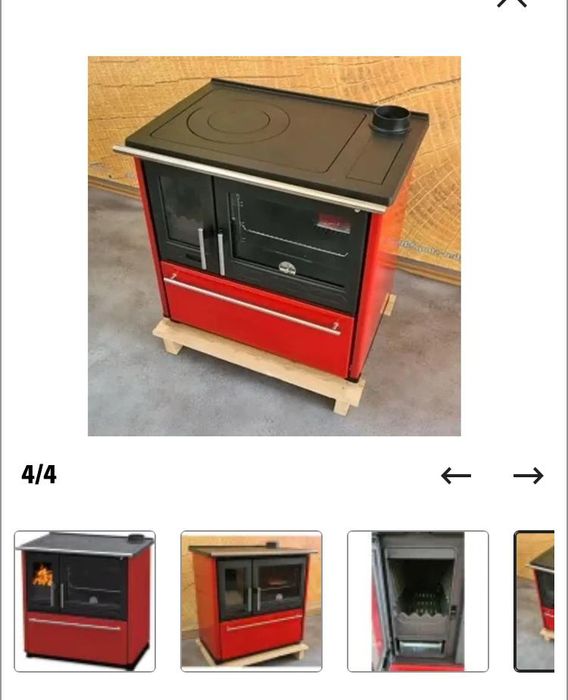 Forno fogão salamandra  Plamen 850 glas aquecimento  quase novo