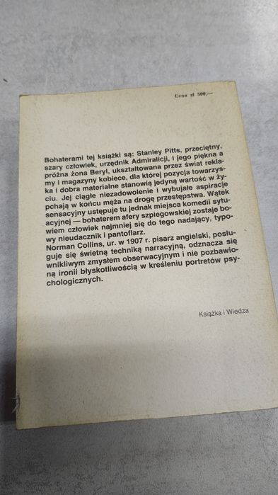 Narodziny przestępstwa. Norman Collins