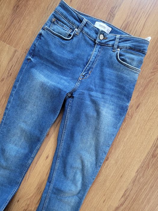 Mango spodnie jeansy rurki roz.36