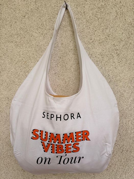 Torba Sephora Summer Vibes biała duża plażowa letnia