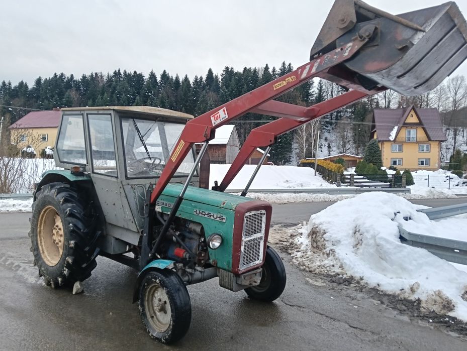 Ursus C360 /C355 Zarejestrowany Tur Nowe Opony Kabina Łyzka Widły