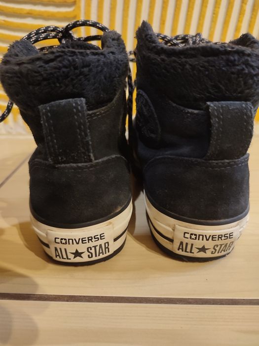 Zimowe Converse trampki skórzane 36,5 , 23 cm