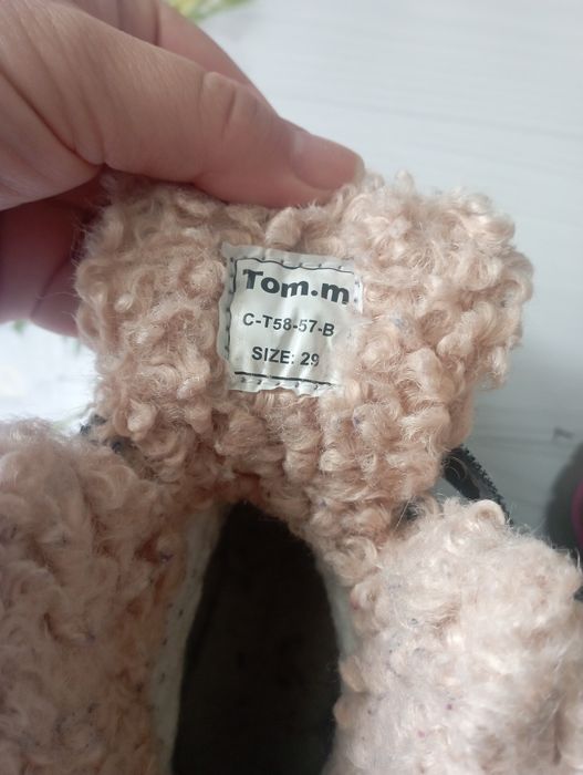 Якісні Термочеревики для дівчинки,Тоm.m,розмір29,устілка17.3