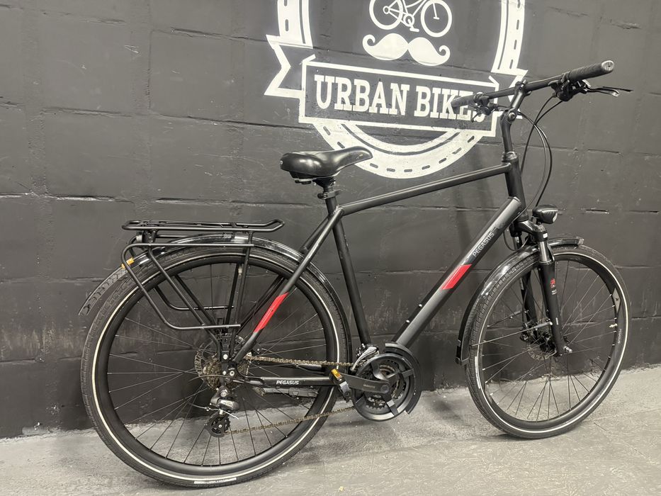 Rower miejski Pegasus Solero męski aluminium rama XL  60cm  Shimano Urban Bikes