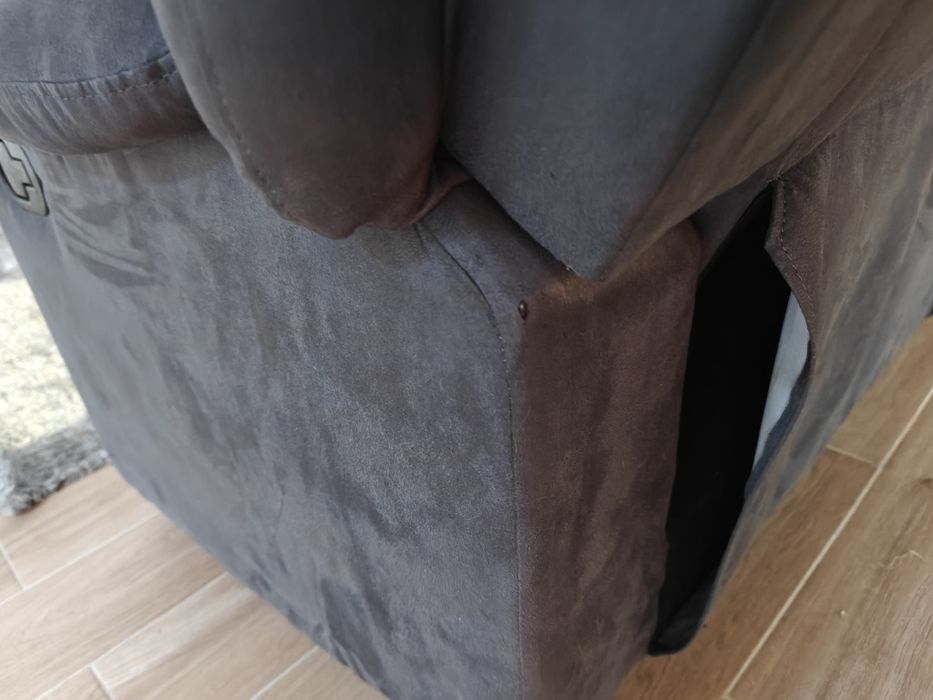 Sofá de 3 lugares extensível