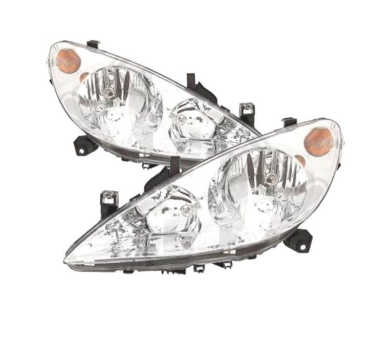 FARÓIS OPTICAS PEUGEOT 307 01-05
