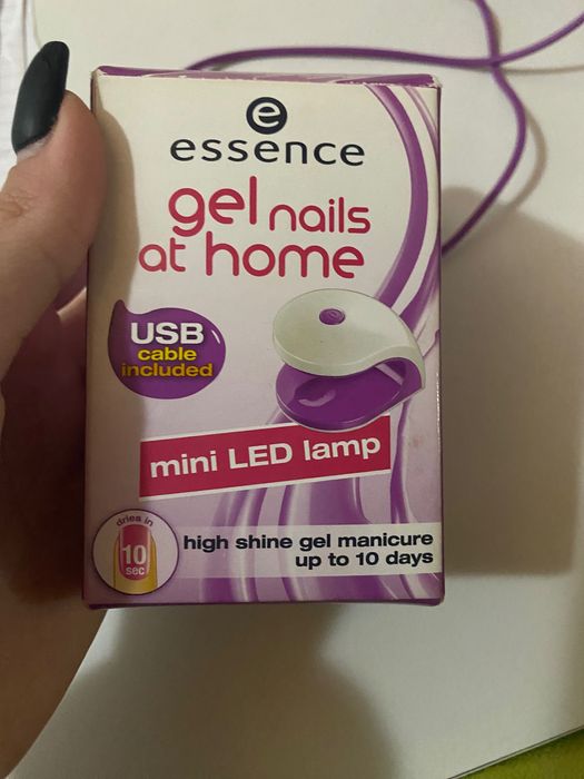 Mini lâmpada LED para unhas de gel