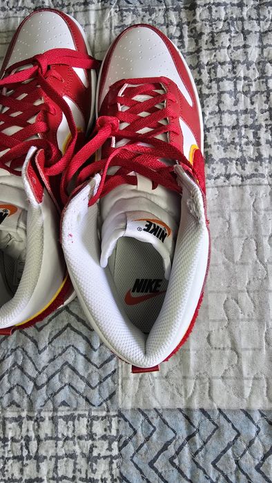 Nike dunk university red