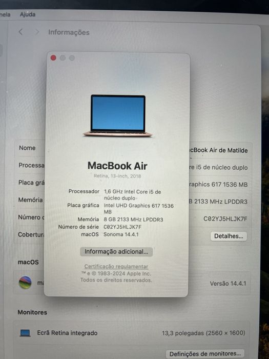 MacBook Air Retina 13”