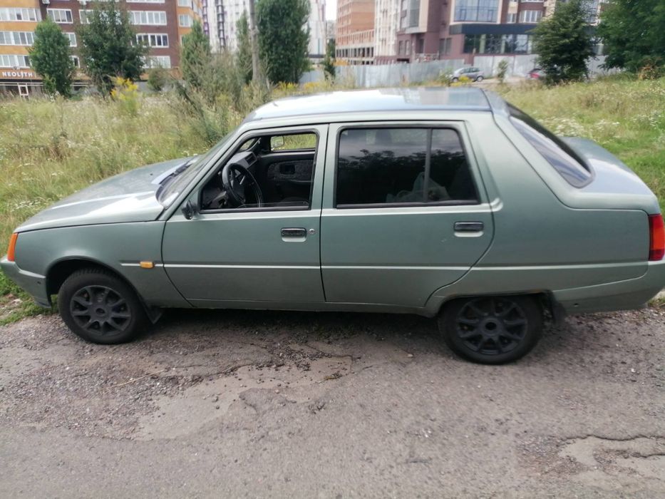 ЗАЗ Славута с газовой установкой и на алюминиевых дисках