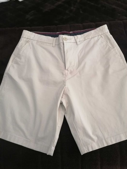 Calções de homem em Bege - Pull and Bear