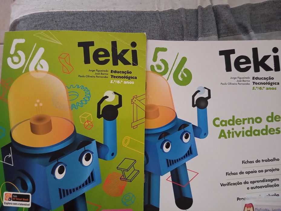 Manual e atividades Teki 5 6 anos