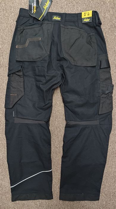 6314 Snickers RuffWork 96  Canvas+ grube spodnie robocze serwis