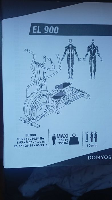 Orbitrek  Domyos EL900