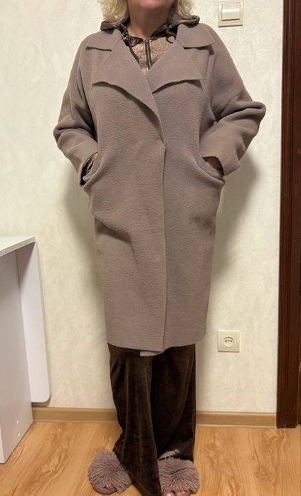 Продам осінній кардиган жіночий пудрового кольору