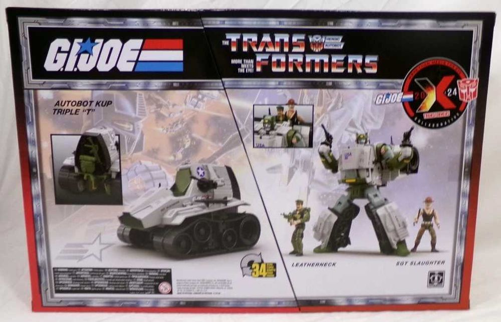 G.I. Joe x Transformers Autobot Kup Triple T Leatherneck (NOVO SELADO)