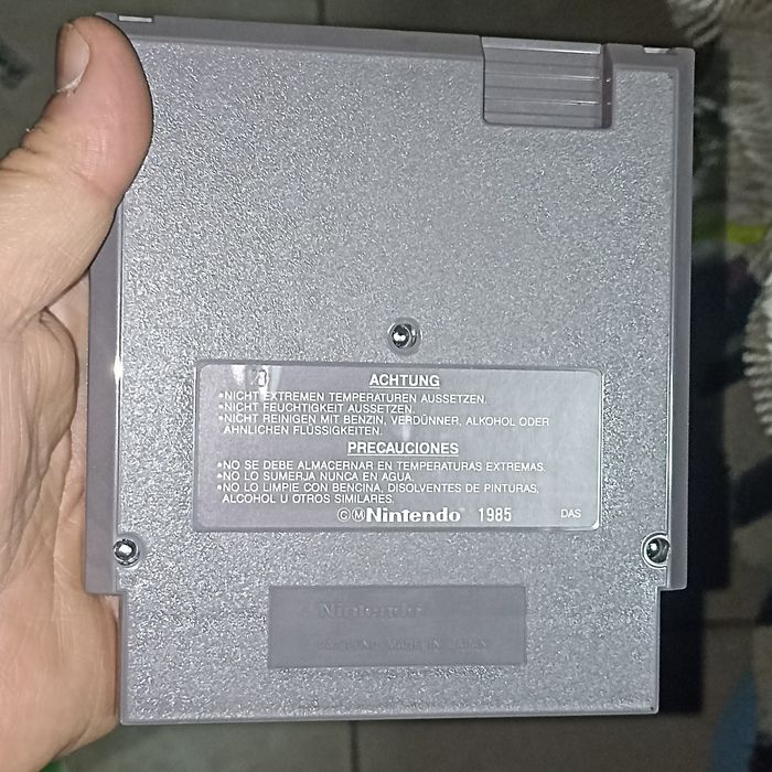 Jogo Super Mario 3 para consola Nintendo Antiga