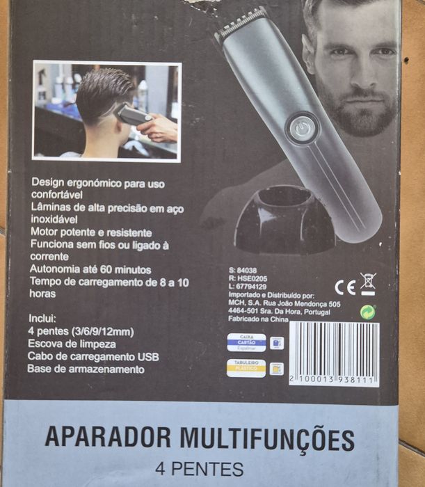 Maquina cortar cabelo nova garantia