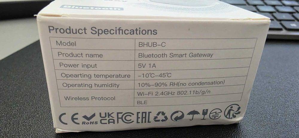 Tuya Bluetooth Gateway (BLE) – Smart Life / Alexa