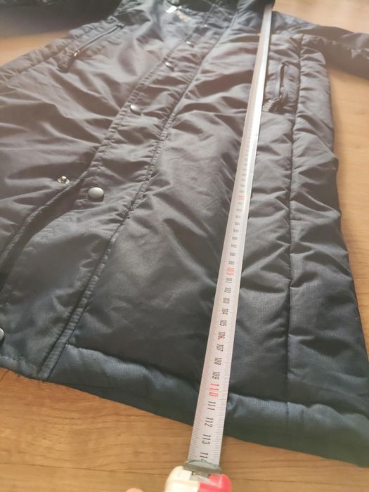 Długa parka do piłki nożnej