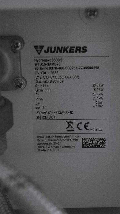 junkers hydronext 5600 S