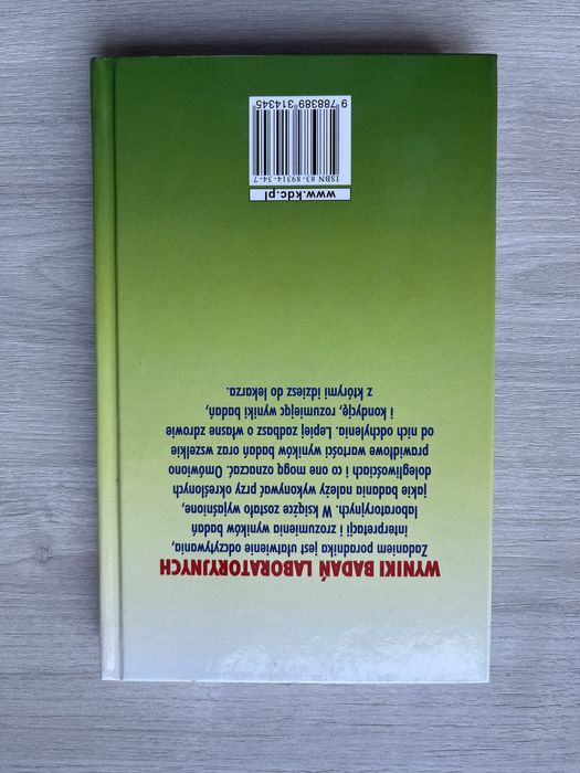 Wyniki badań laboratoryjnych