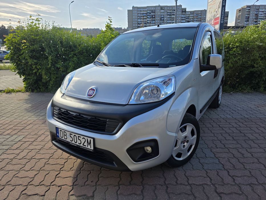 Fiat Qubo Zarejestrowany - Bezwypadkowy - Klima - Super stan !!!