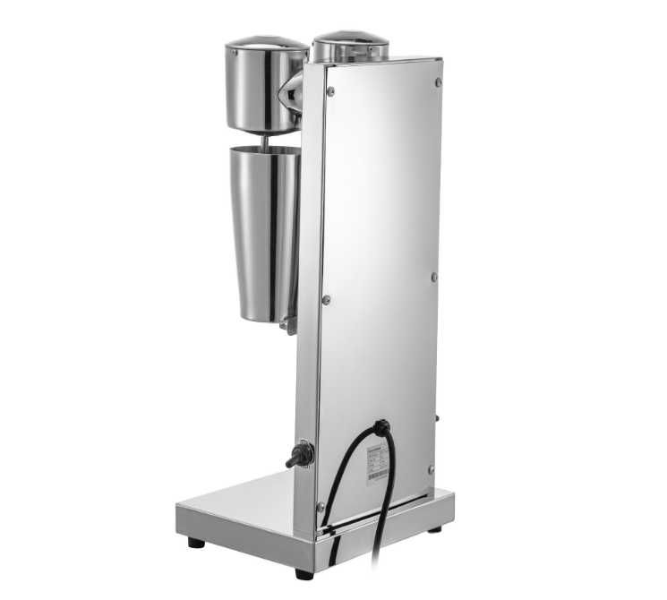 Elektryczny Mikser do Shake'ów z Podwójną Głowicą 800 ml - Silvery