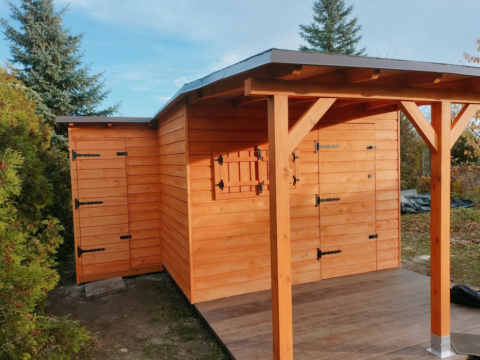 Domki, altany  tarasy