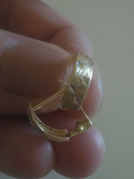 Kolczyki złote - próba 585