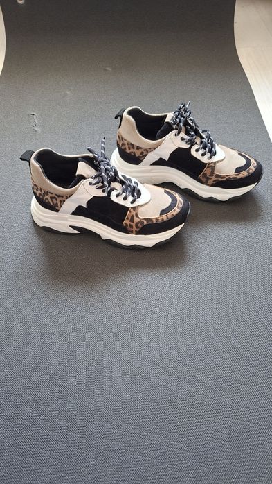 Buty  Sneakers Leopard