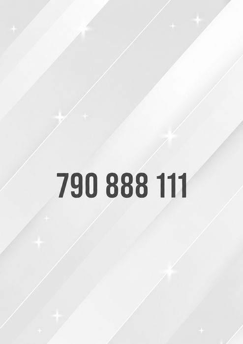 790.888.111 złoty numer telefonu
