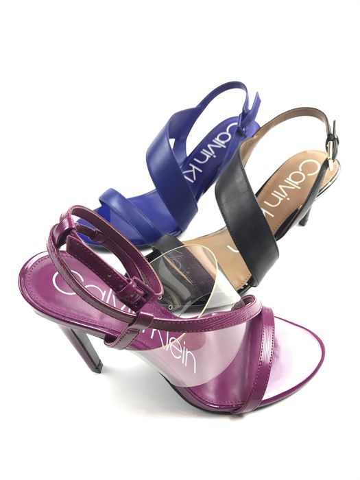 36 37 40 Calvin Klein Lancy сандали туфли кожаные туфлі на каблуке