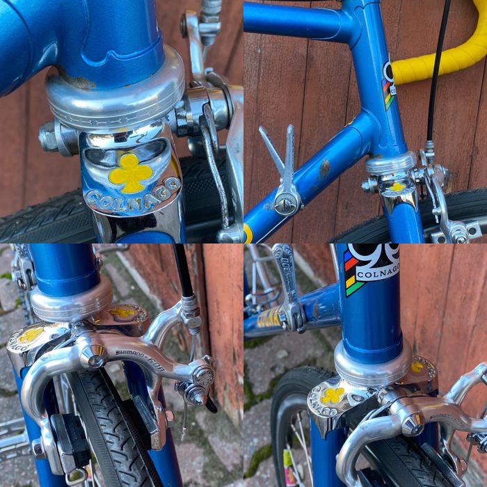 Rower Szosowy Colnago Super 55 Columbus Shimano Arabesgue 600 Retro