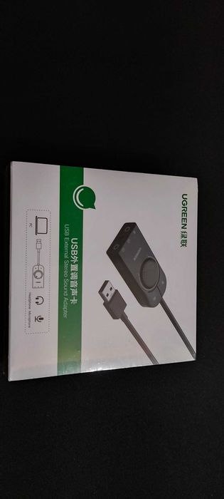 Sprzedam nowe, oryginalnie zapieczętowane adaptery audio UGREEN