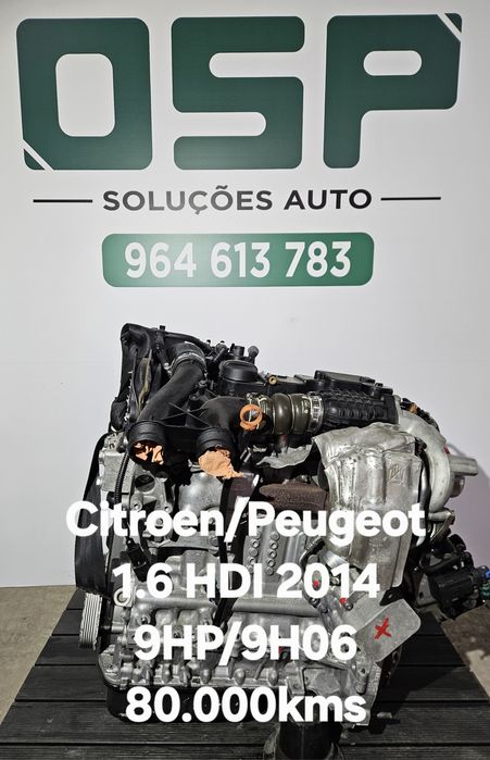Motor 1.6 hdi ref. 9HP/9H06