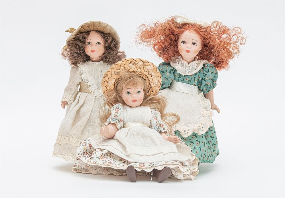 Bonecas em Porcelana Vintage