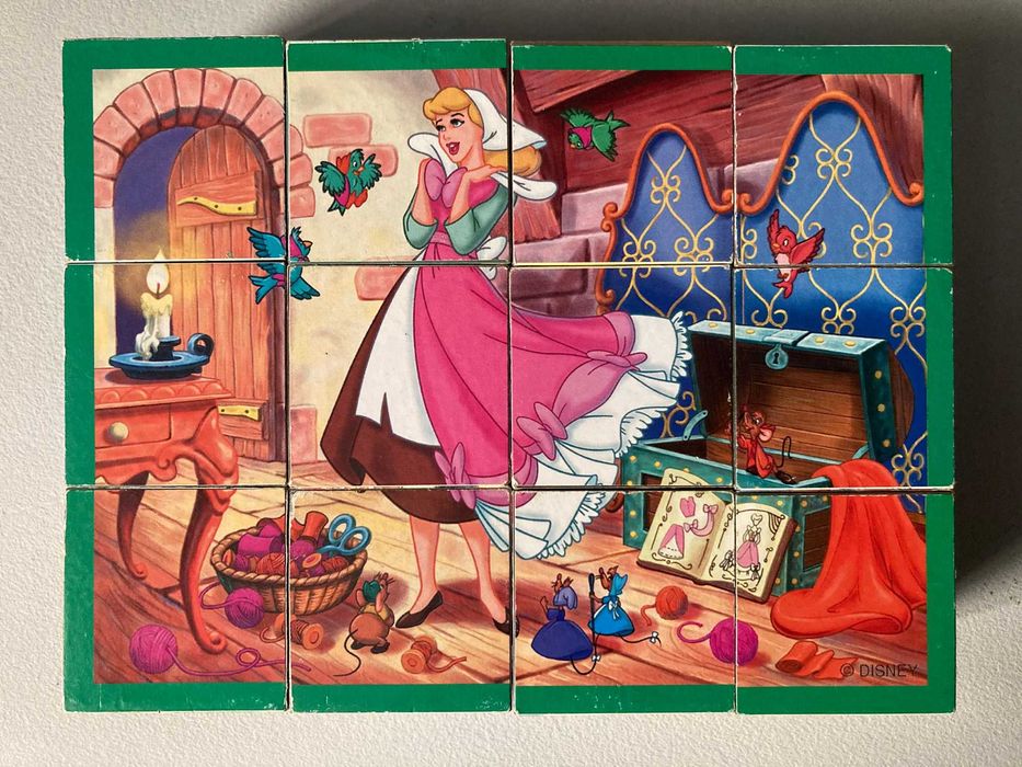 Disney Cinderella Cube Puzzles64741301753218123